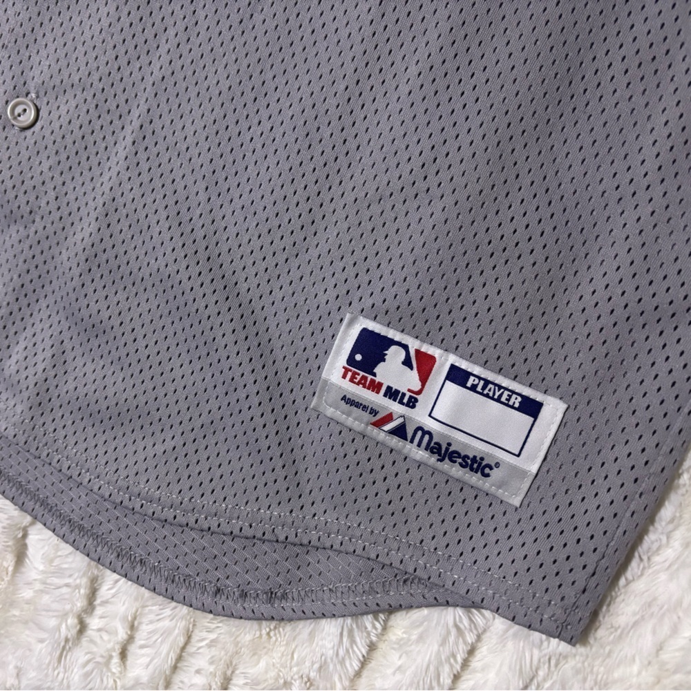 MAJESTIC Men’s Kansas City Royals Gray Jersey - Picture 5 of 11